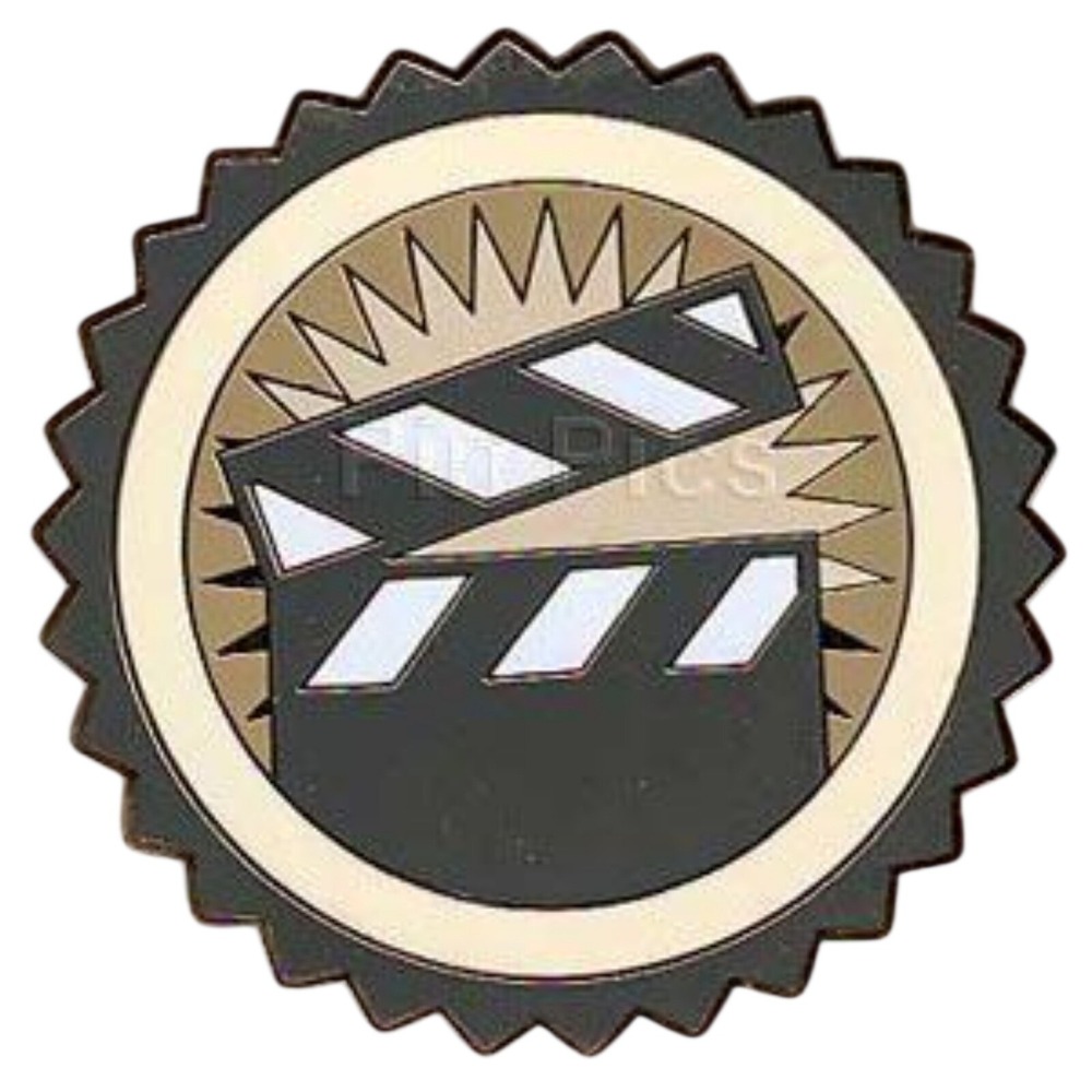Disney Pin Mickey's Odyssey Booster Clapboard Hollywood Pictures‎ Backlot 62691